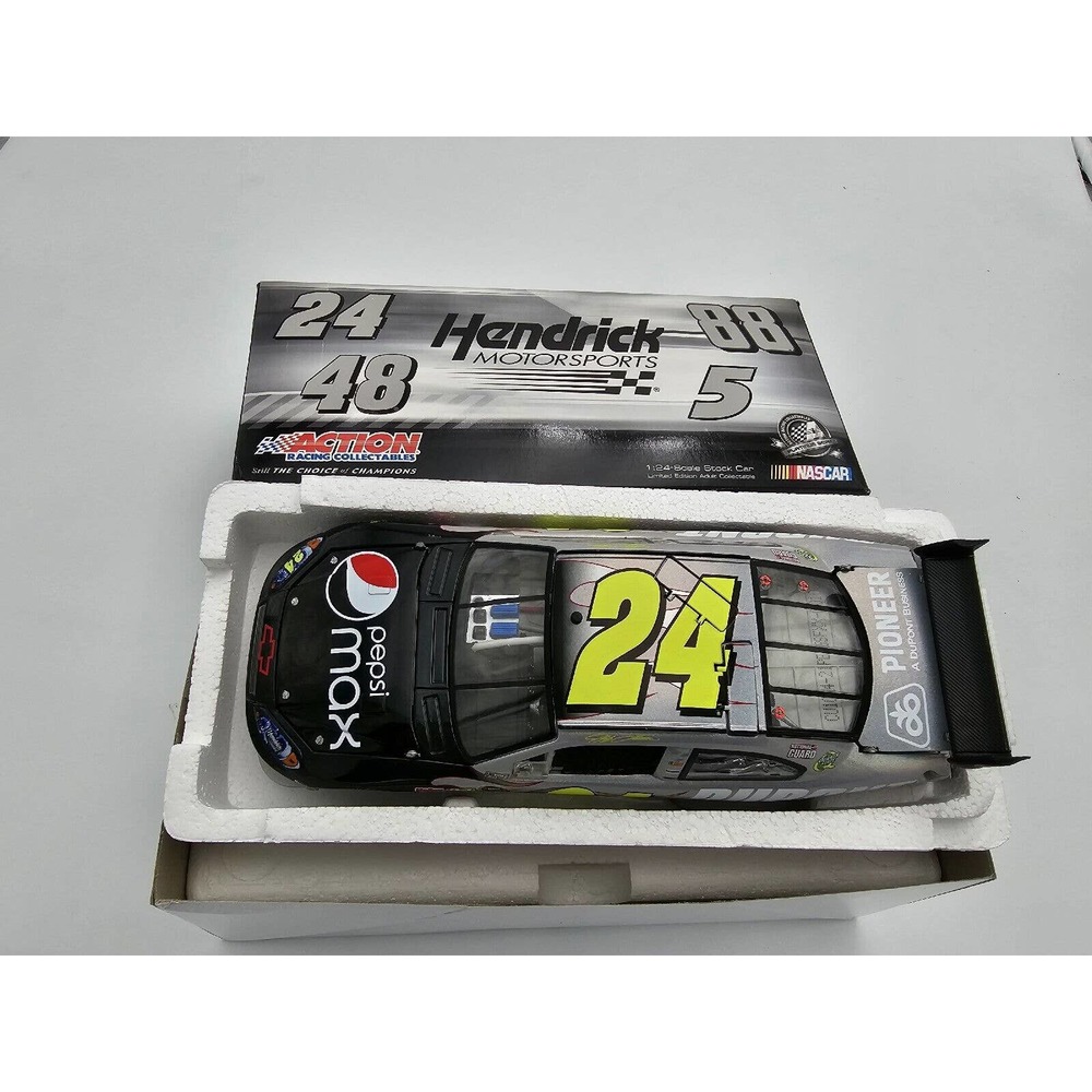2010 Jeff Gordon #24 Pepsi Max Flashcoat Silver 1:24 NASCAR Action 1 of 756